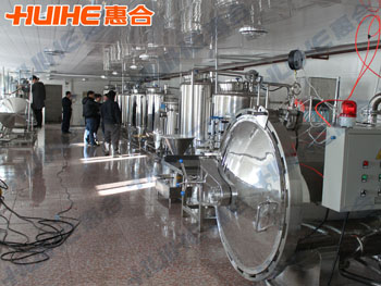 精美展示多功能果蔬飲料生產線實拍圖,讓客戶更直觀的了解我們的產品!