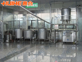 精美展示果蔬汁飲料生產線實拍圖,讓客戶更直觀的了解我們的產品!