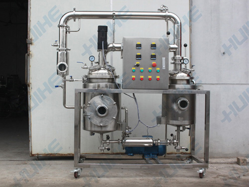 部份結構中藥提取罐的成品圖展示