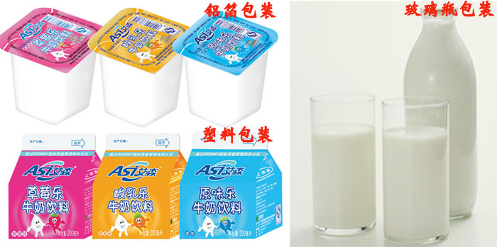 牛奶的包裝材料