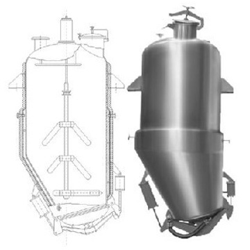 多功能斜錐型提取罐的成品圖