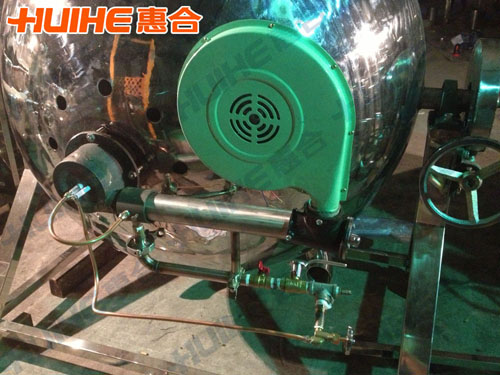 燃氣夾層鍋鼓風機圖