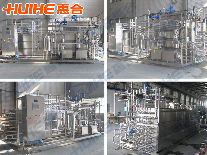 全自動管式殺菌機成品圖