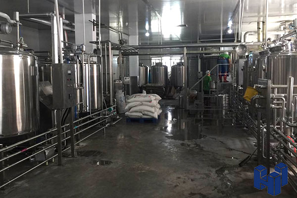 惠合茶飲料生產線-設備安裝調試圖片展示4